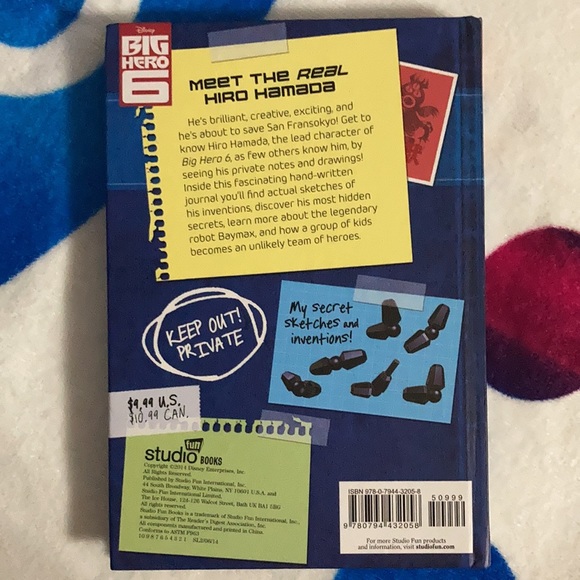 Big Hero 6 Hiro’s Journal book 2014 - Picture 3 of 5